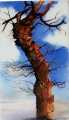 L'arbre homme - peintures sous-verre 2014/2015