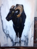 ETUDE - peintures sous-verre 2014/2015